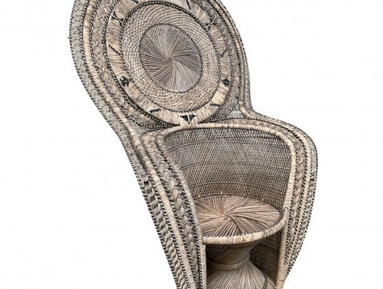 Peacock Chair (Pauwstoel) | Grey wedding